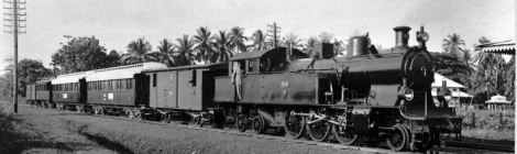 Rangkaian kereta api milik DSM di Sumatera Utara