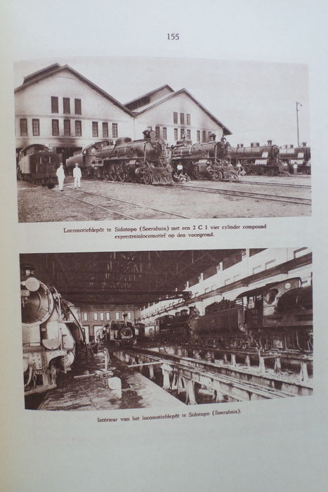 Bangunan dan interior Werkplaats lokomotif Sidatapa tahun 1925, tak banyak berubah hingga kini(source: gedenboek staatsspoor en tramwegen 1875-1925)